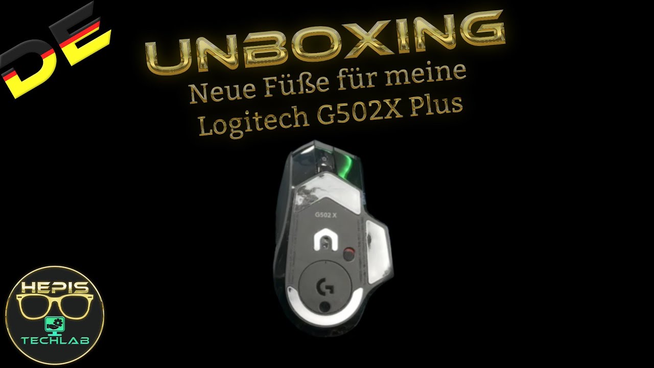 Unboxing: Neue Füße für meine Logitech G502X Plus