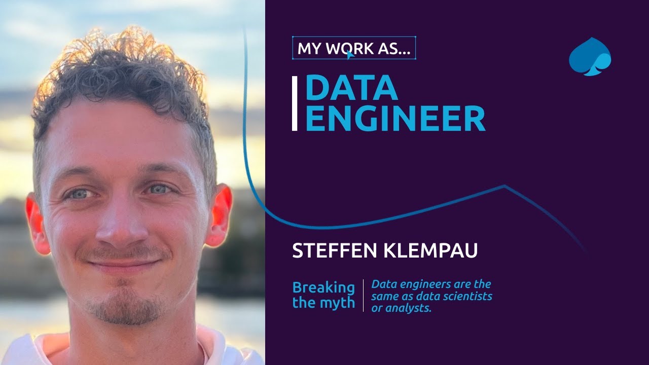 Steffen Klempau breaking the myth: Data engineers are the same as data scientists or analysts