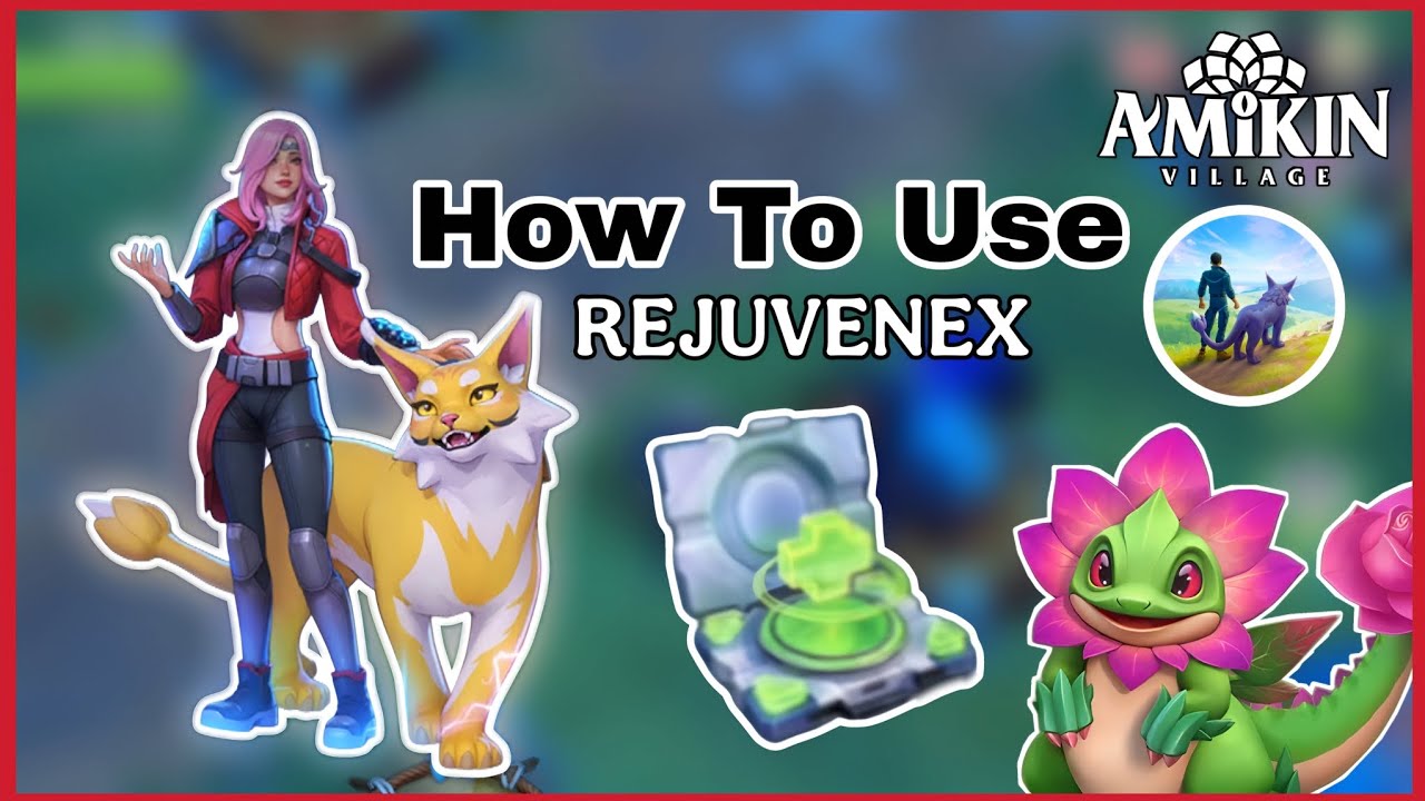 🔥🔥 AMIKIN VILLAGE - HOW TO USE 😱 REJUVENEX 🔥🔥 ARENA GUIED | 166