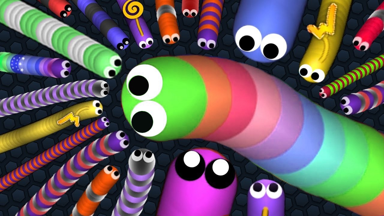 Slither.io BEST HACKER SNAKE vs TROLL SNAKE Epic Slitherio Gameplay!