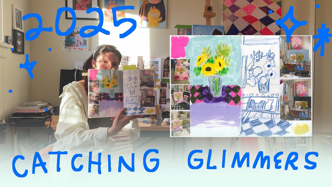 Catching Glimmers - The Purpose of Analog: 2025 Sketchbook Reflection