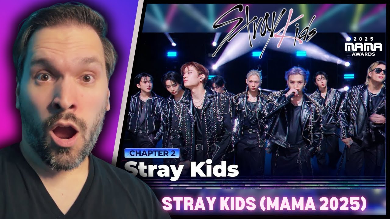 FIRST TIME Reacting To [#2025MAMA] Stray Kids - CREED + Chk Chk Boom + 신선놀음 + CEREMONY (Hip Hip Ver)