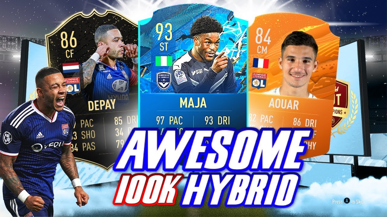 BEST 100K SQUAD BUILDER FIFA 20 w/ TOTS MAJA!!! | FIFA 20 INSANE 100K TEAM