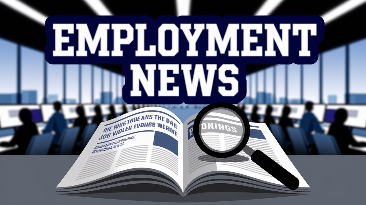 Employment News PDF: 3 - 9 January 2026 (1st Week)  #employmentnews #govtjobs #ssccgl