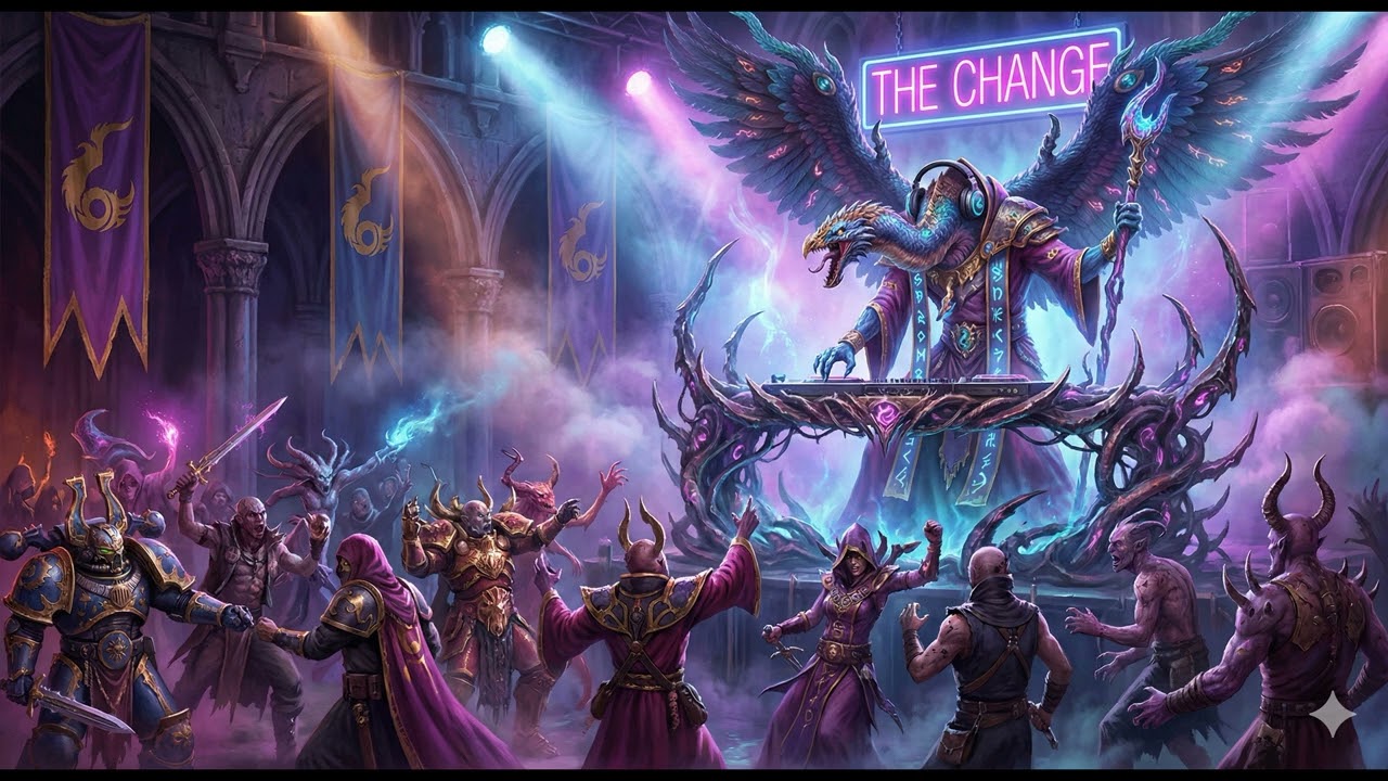 Tzeentch´s Nightclub- Changer of the beat!  (Dark Clubbing/DarkTechno) Unofficial 40k inspired