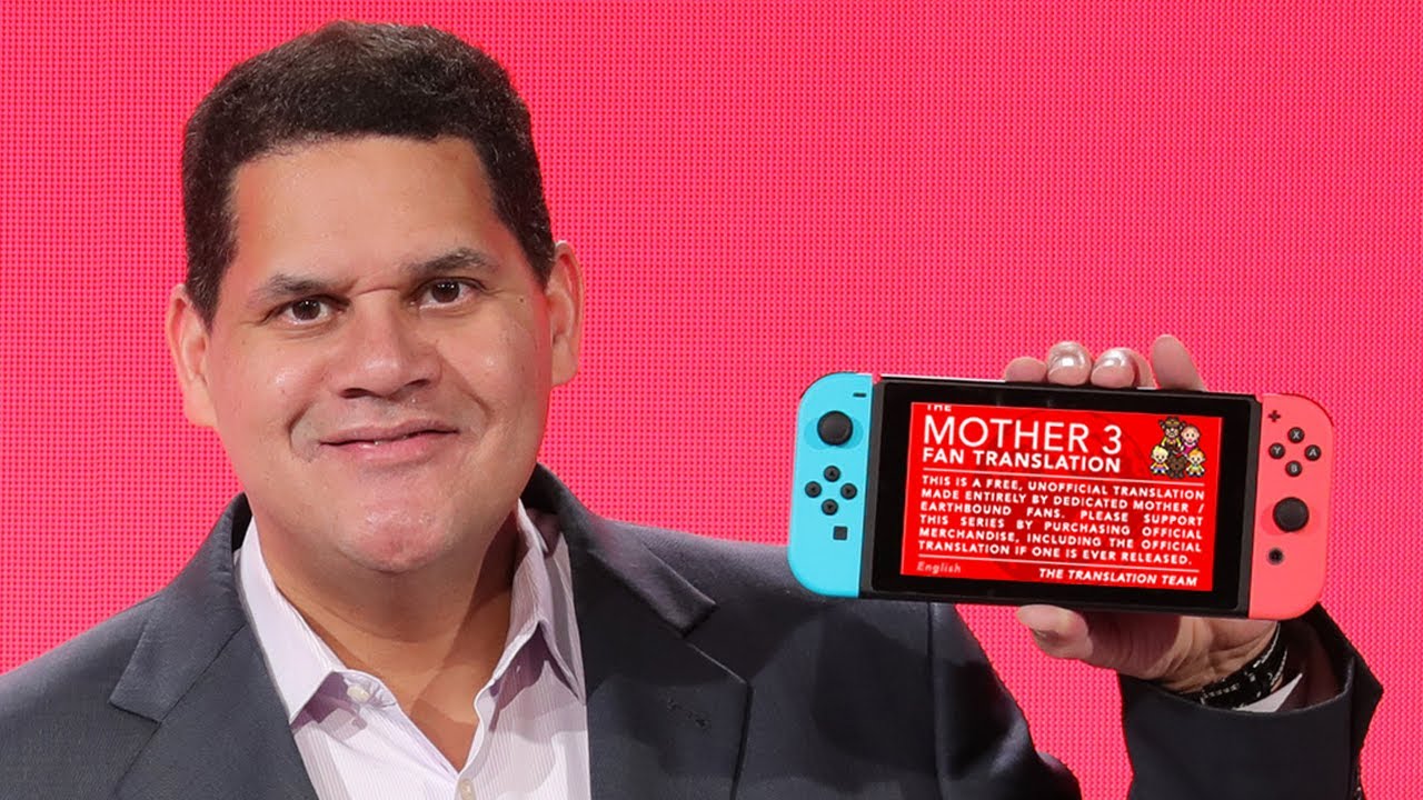 Reggie Emulates Mother 3