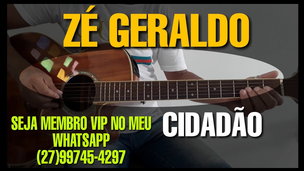 Cidadão | Zé Geraldo | Aula de Violão