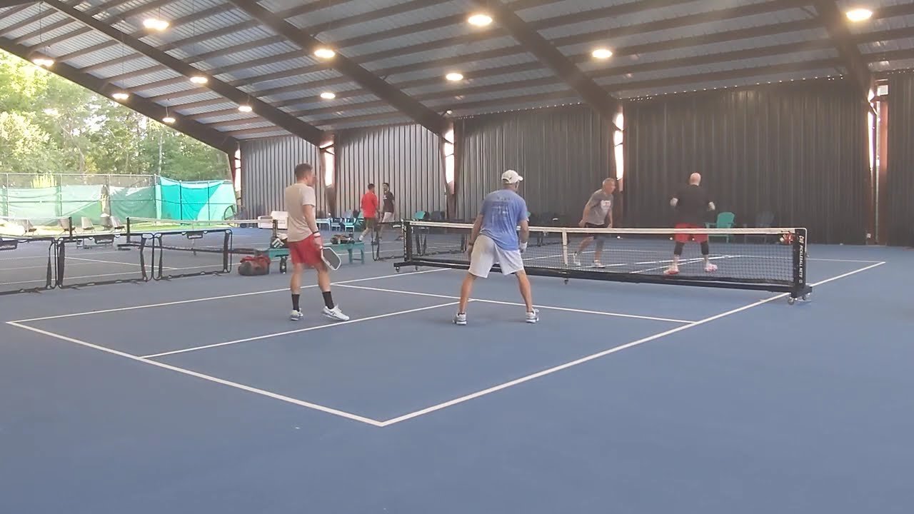 TABLE TENNIS STAR'S INSANE BACKHAND! 4.0 Pickleball Rec Game at Litchfield, SC