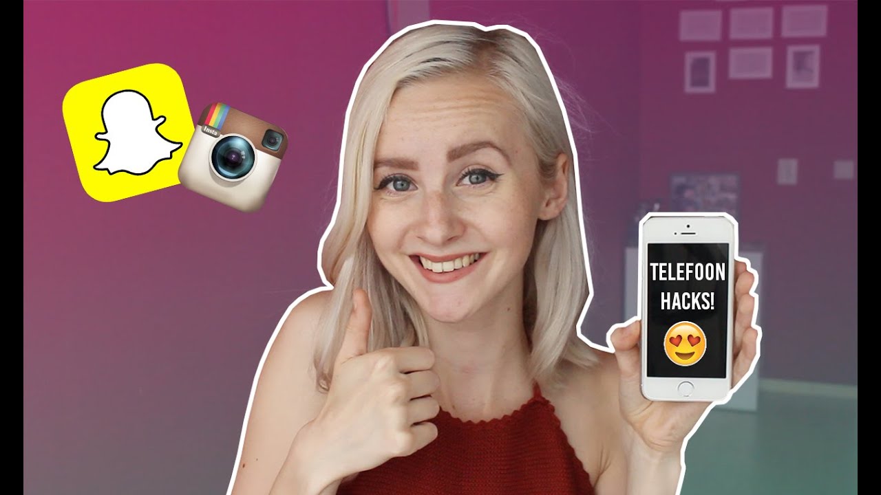 TELEFOON HACKS (iPhone) | DIE OOK ECHT WERKEN! | LENETTE HERMSEN