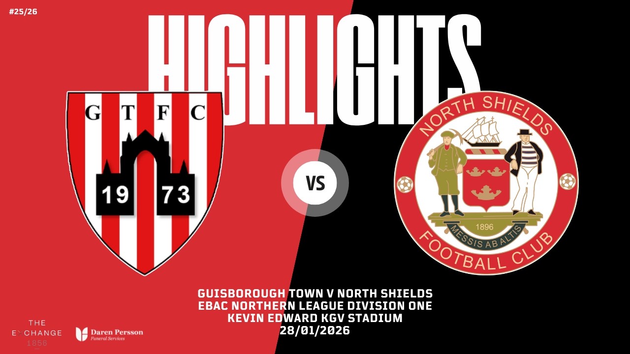 Highlights | Guisborough Town 3 North Shields 2