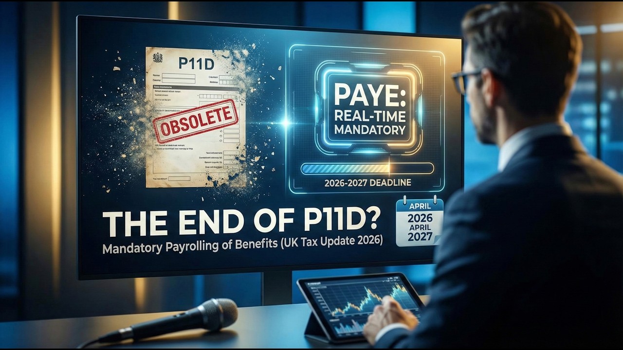 The End of P11D? Preparing for Mandatory Payrolling of Benefits (UK Tax PAYE Regulation Update 2026)