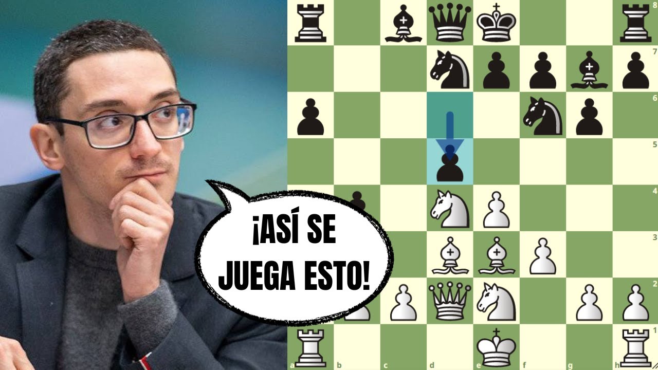 CÓMO JUGAR LA SICILIANA NAJDORF (clase magistral)💡: Saric vs Caruana (FIDE Grand Swiss 2023)