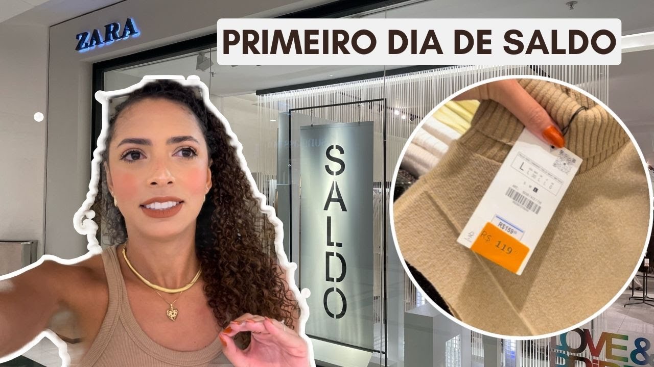 TOUR COMPLETO PELOS SALDOS DA ZARA | CHOCADA!!!