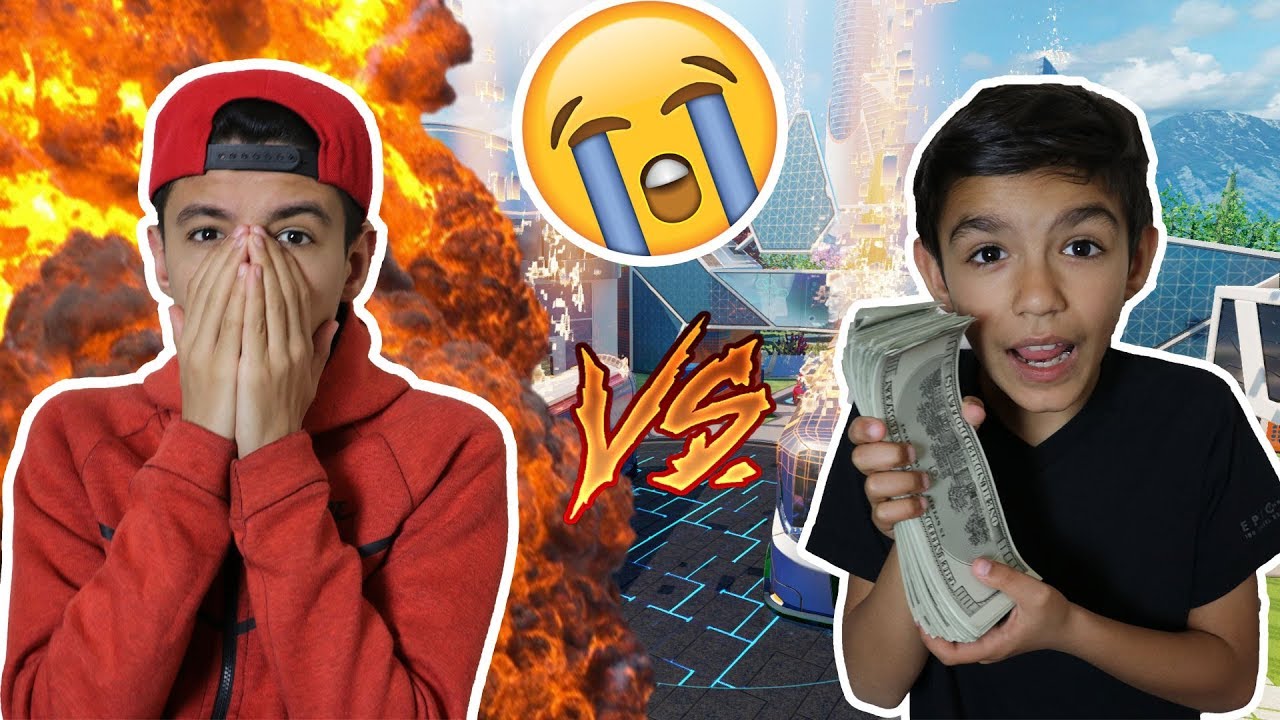 I Lost $500? Black Ops 3 1v1 Against Little Brother! (I RAGED)