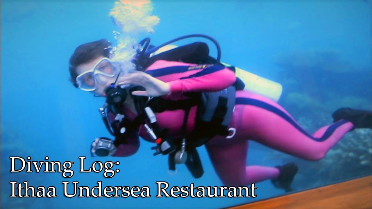 Scuba Diving at an Underwater Restaurant