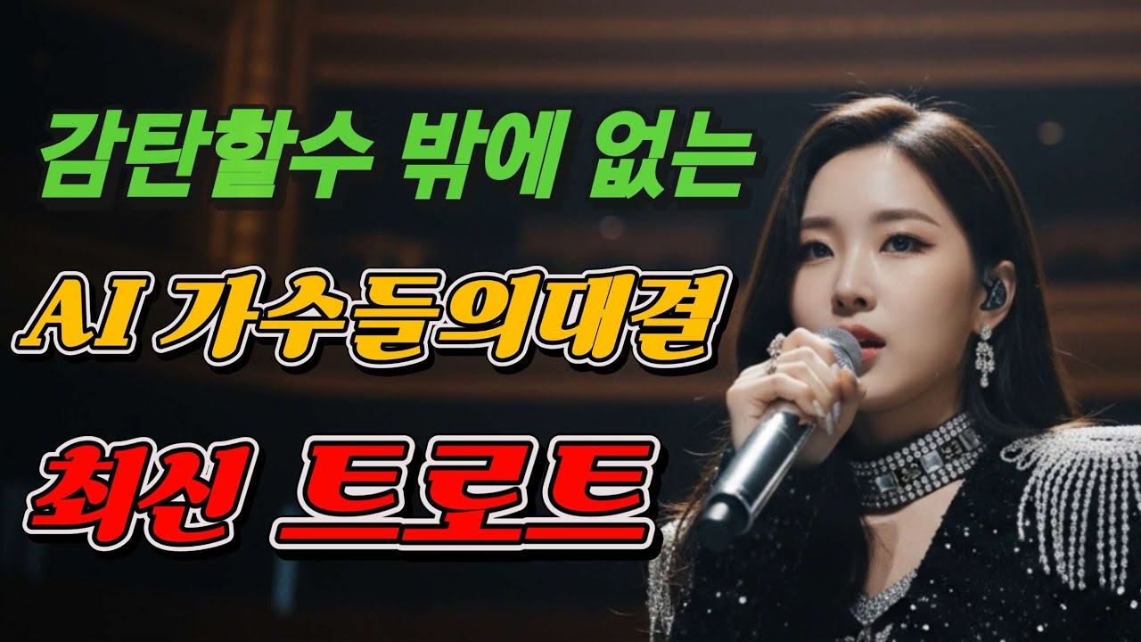 🎤🎵7인의 트로트 대격돌무대 위 불꽃 승부!