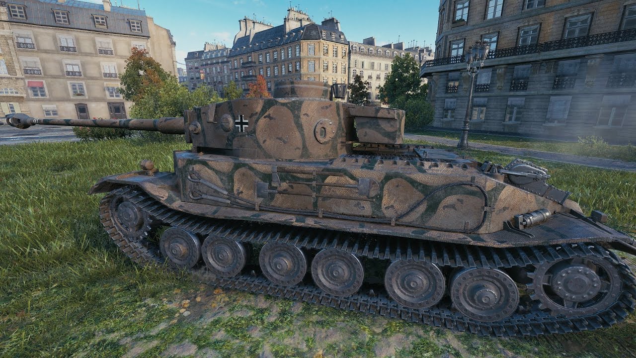 Tiger (P) | World of Tanks gameplay