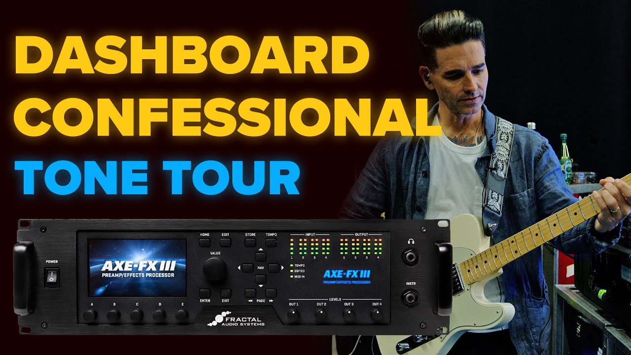 Dashboard Confessional's Chris Carrabba | Fractal Audio Axe-Fx III TONE TOUR