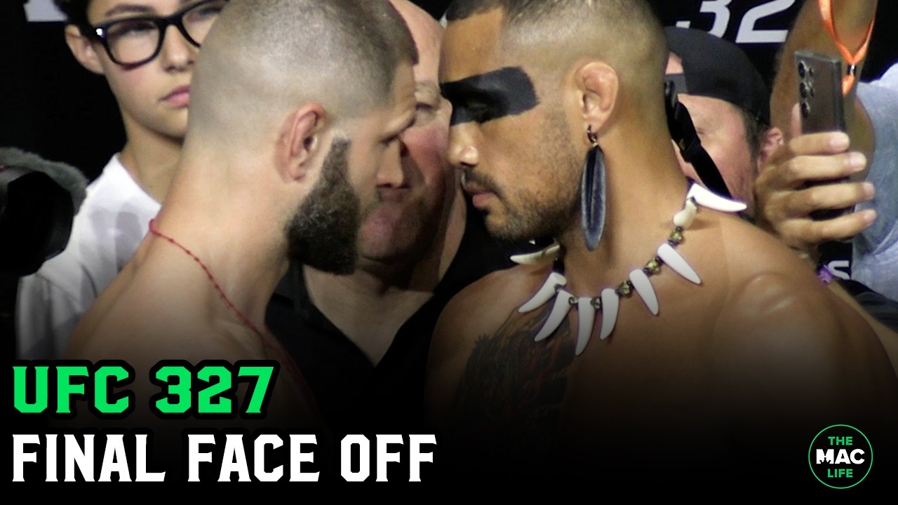 JIri Prochazka vs. Carlos Ulberg Final Face Off