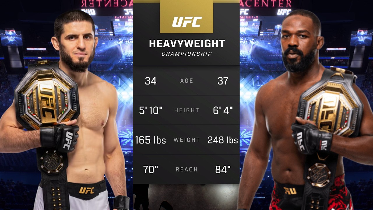 Islam Makhachev vs Jon Jones Full Fight - UFC Fight Of The Night