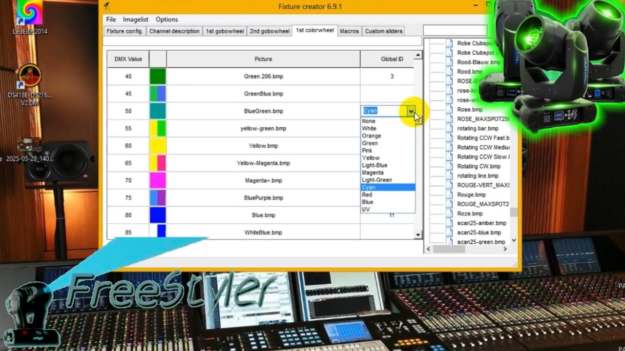 Cómo hacer Librería para  Cabezas Móviles en Freestyler | Beam 7R Súper Bright