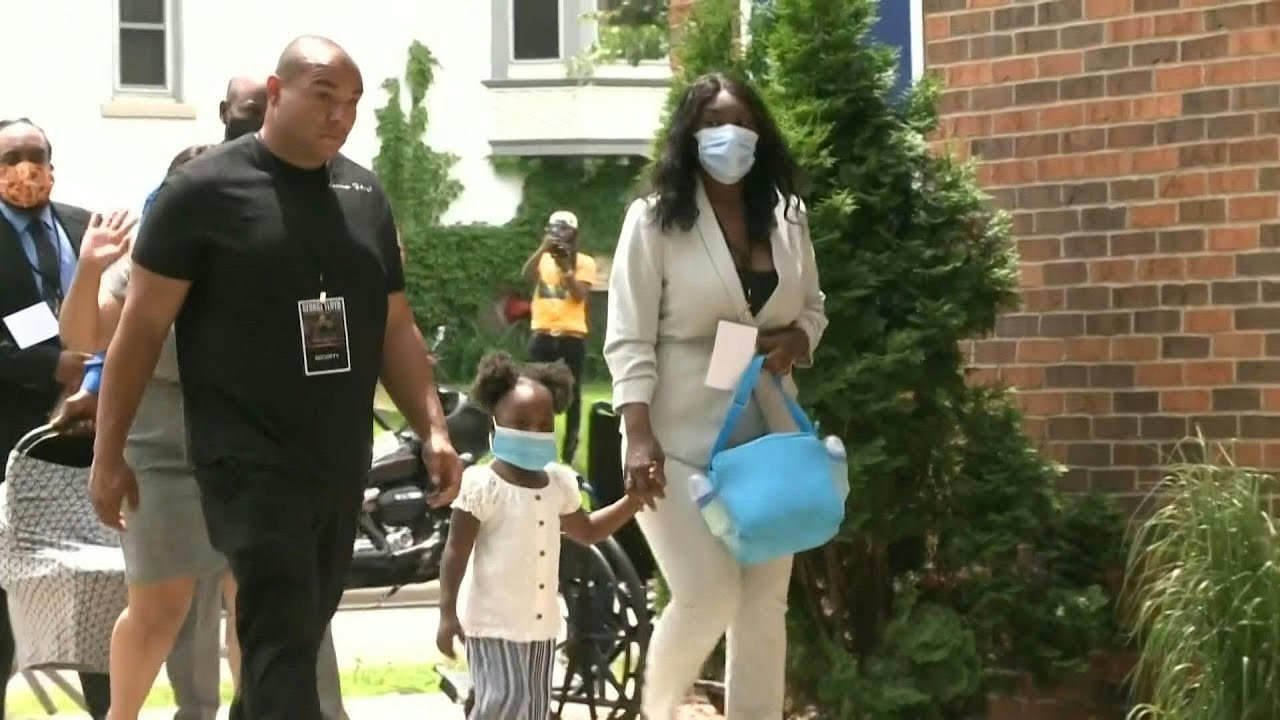 George Floyd's family arrives at memorial service in Minneapolis | AFP