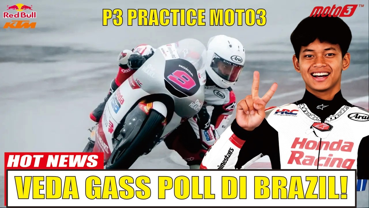 DETIK-DETIK Veda Ega Bungkam Kesombongan Rival Malaysia di Sirkuit Interlagos Brasil!