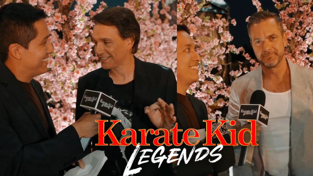 Fui host en la alfombra roja de Karate Kid Leyendas en México🥋🔥😎