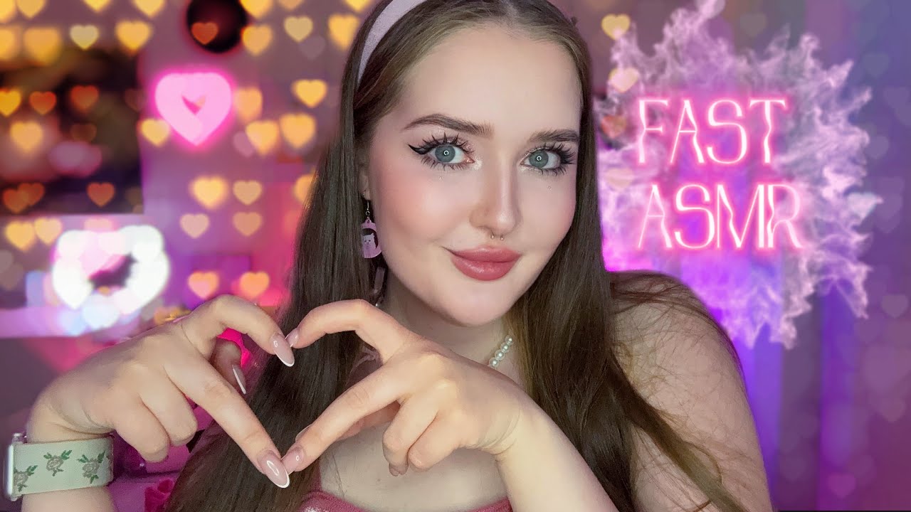✦ ~ASMR~ ✦ БЫСТРЫЙ АСМР⚡️хаотичные триггеры для сна✨💕