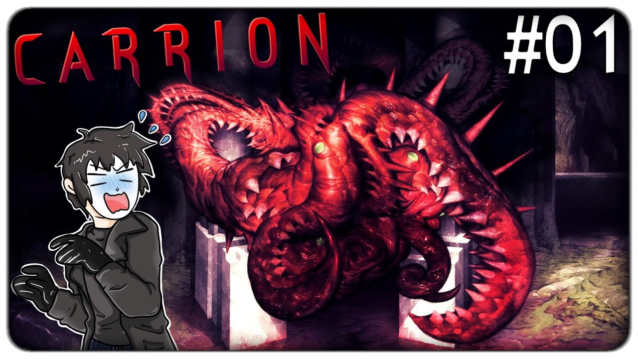 DIVENTO UN MOSTRO TENTACOLOSO E MI MANGIO TUTTE LE PERSONE | Carrion - ep.01