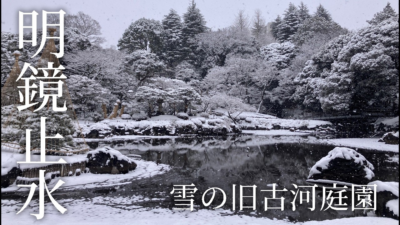 雪の旧古河庭園　東京の静かな冬散歩｜東京都北区西ヶ原