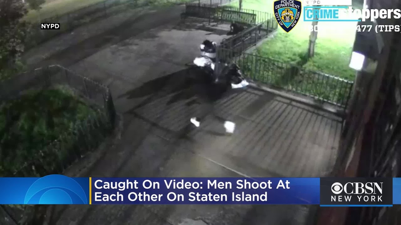 Caught On Video: Gunman Opens Fire On Staten Island