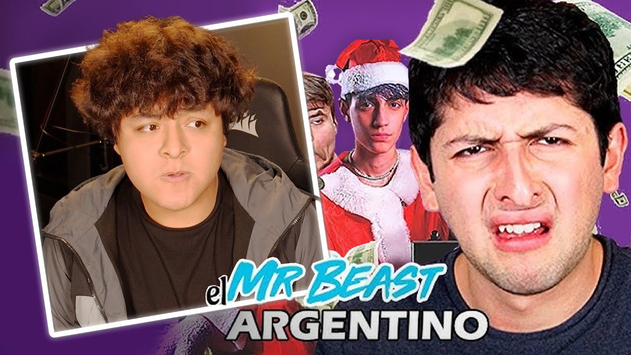 ALECCHI reacciona al MR BEAST ARGENTINO de JEX