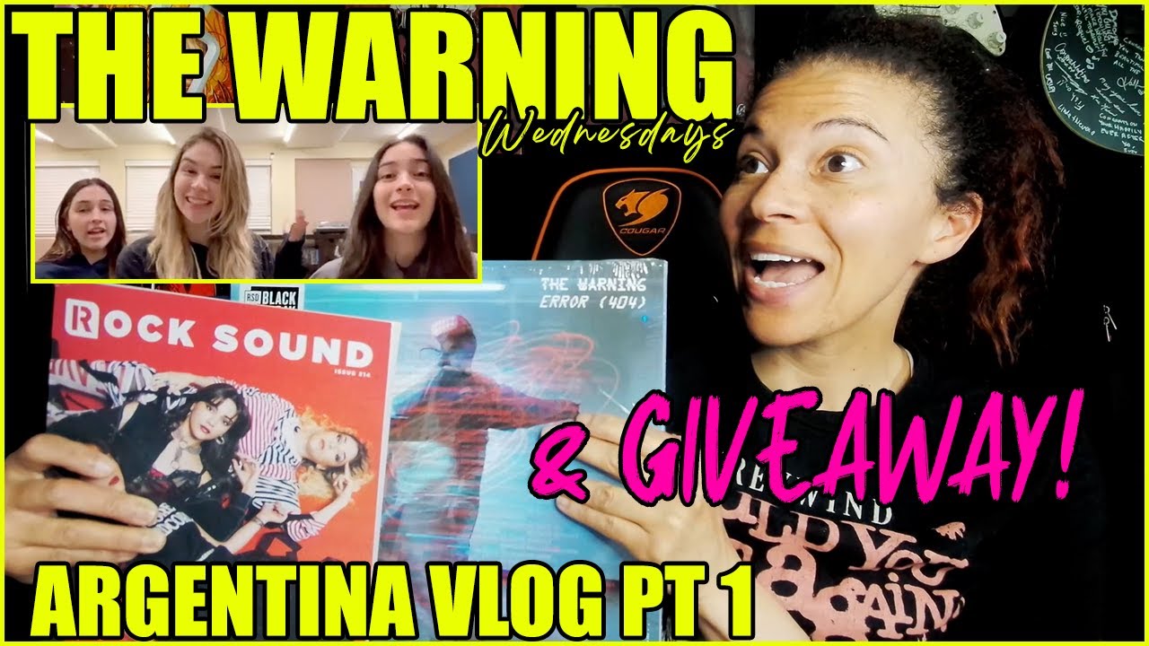 The Warning - Argentina Vlog Part 1 | REACTION & TWA GIVEAWAY!