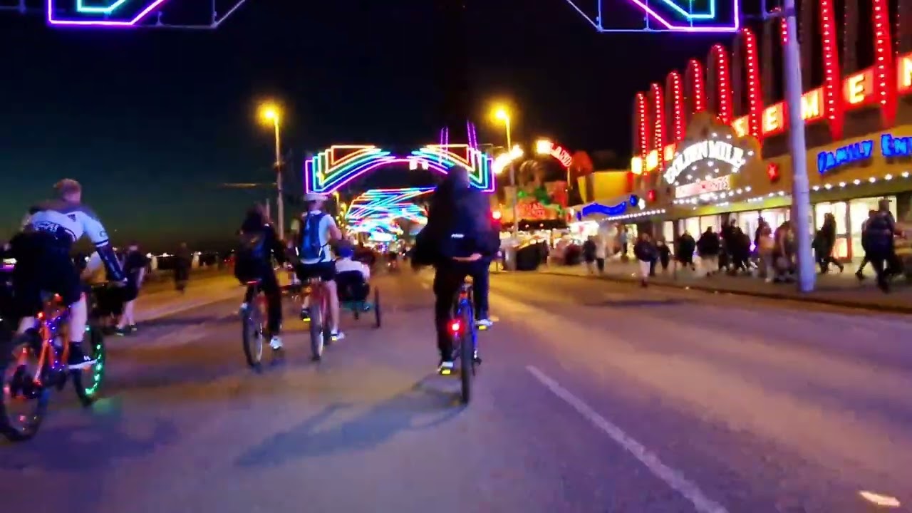 Ride the Lights Blackpool. I want to ride my bicycle Queen(1)