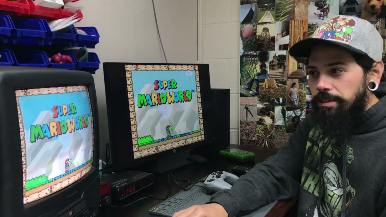 desktop crt part 1 (S/video mod) Re-upload