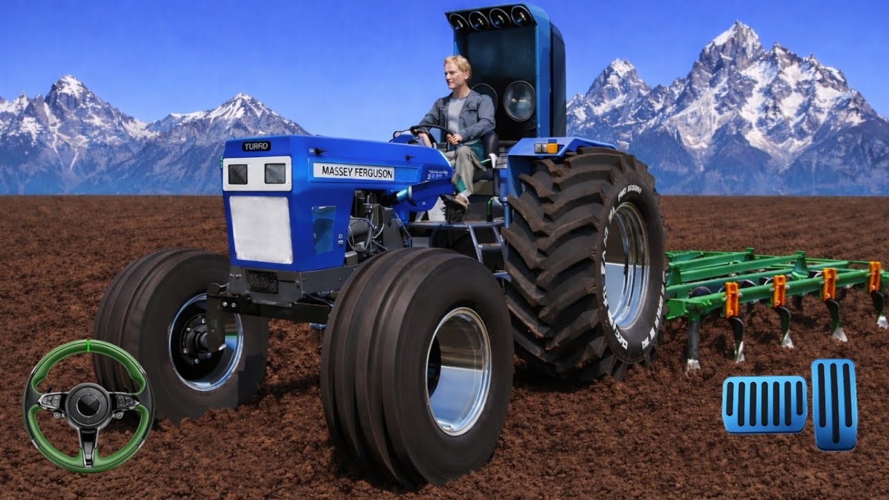 The Most Realistic Tractor Farming Game Ever! | Modern Tractor Farming Driving Simulator 3D
