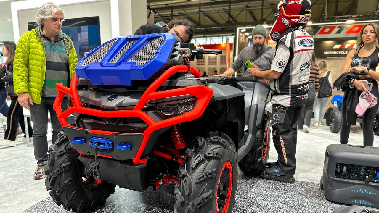 Prezentacja na targach EICMA nowego modelu CFMOTO 1000 MV MUD version od ATV OTWOCK