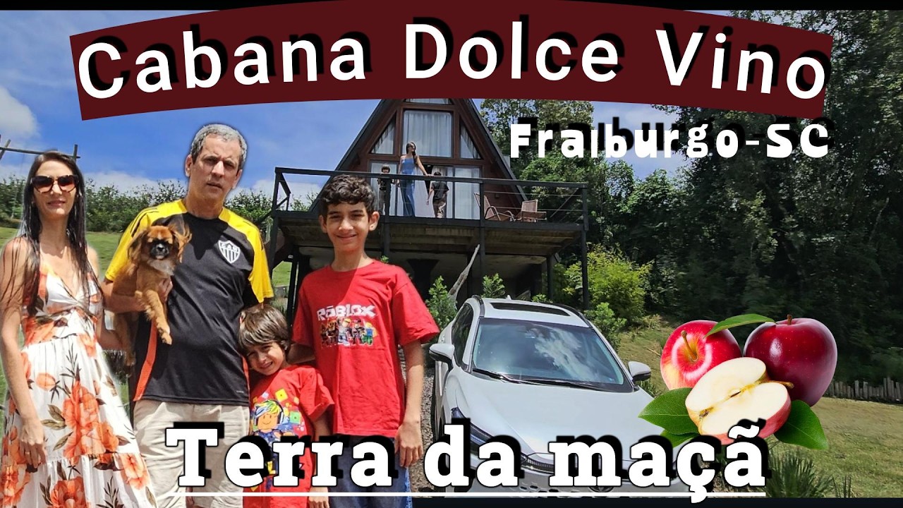 Cabana Dolce Vino em Fraiburgo SC | Hospedagem Romântica na Rota da Maçã