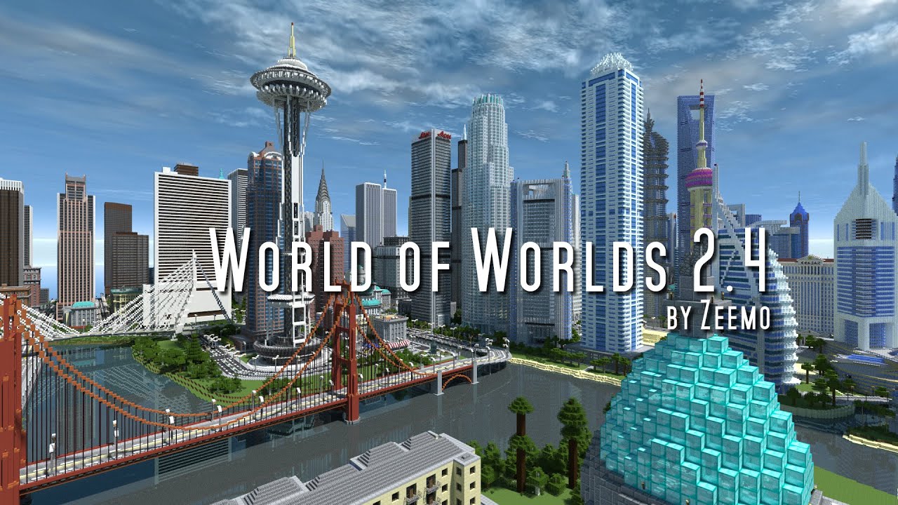 Minecraft | World of Worlds 2.4