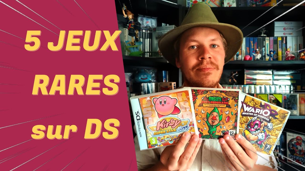 5 jeux rares ou chers sur DS #1 - épisode spécial personnages de Nintendo (Kirby, Metroid, Zelda...)