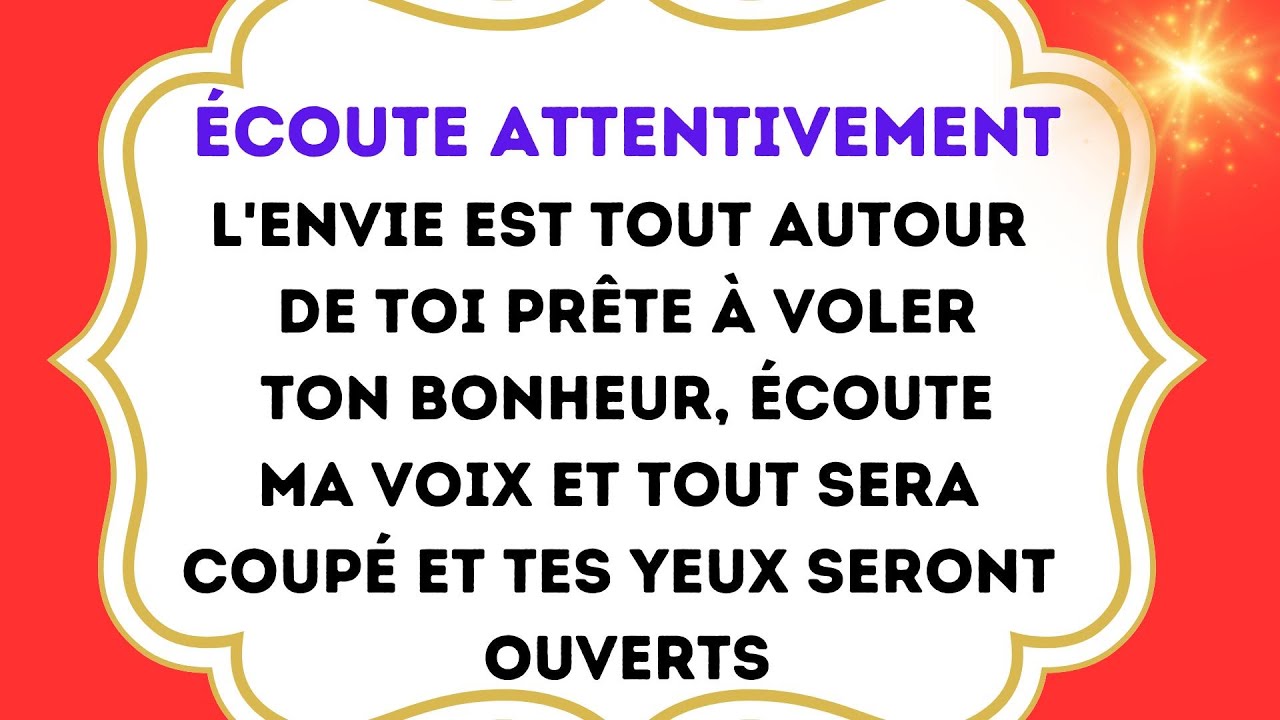 ⭐L'envie est tout autour de toi Mon Fils | MESSAGE DIVIN