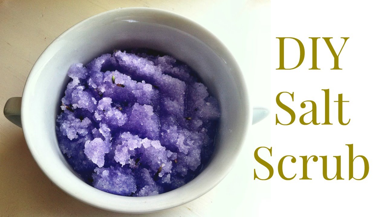 DIY Salt/Sugar Scrub