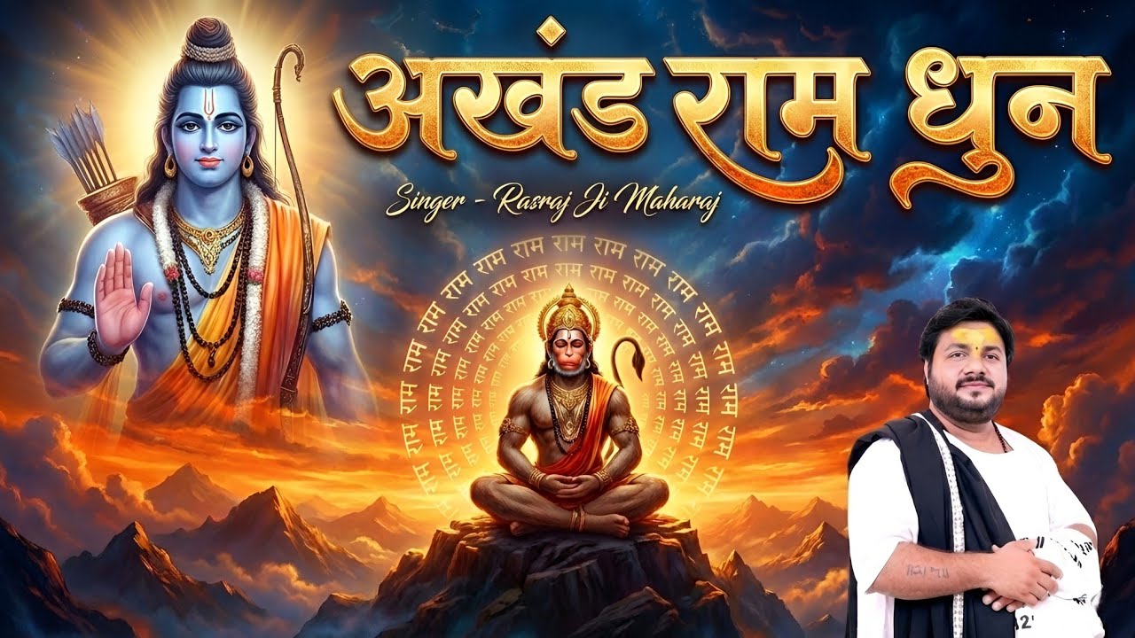 Akhand Ram Dhun - Rasraj Ji Maharaj | Ram Naam Jaap Non Stop | Rasraj Maharaj Sena
