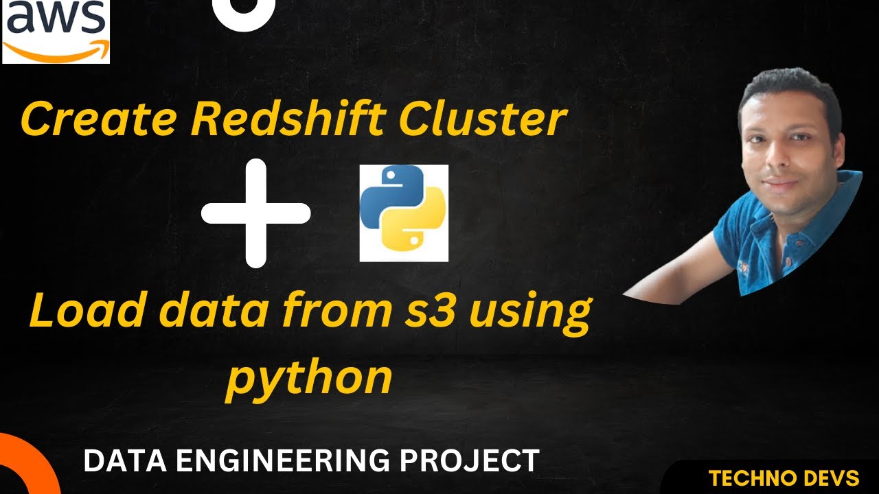 Создание кластера Redshift и загрузка данных с помощью Python | Подключение Redshift с помощью Py...