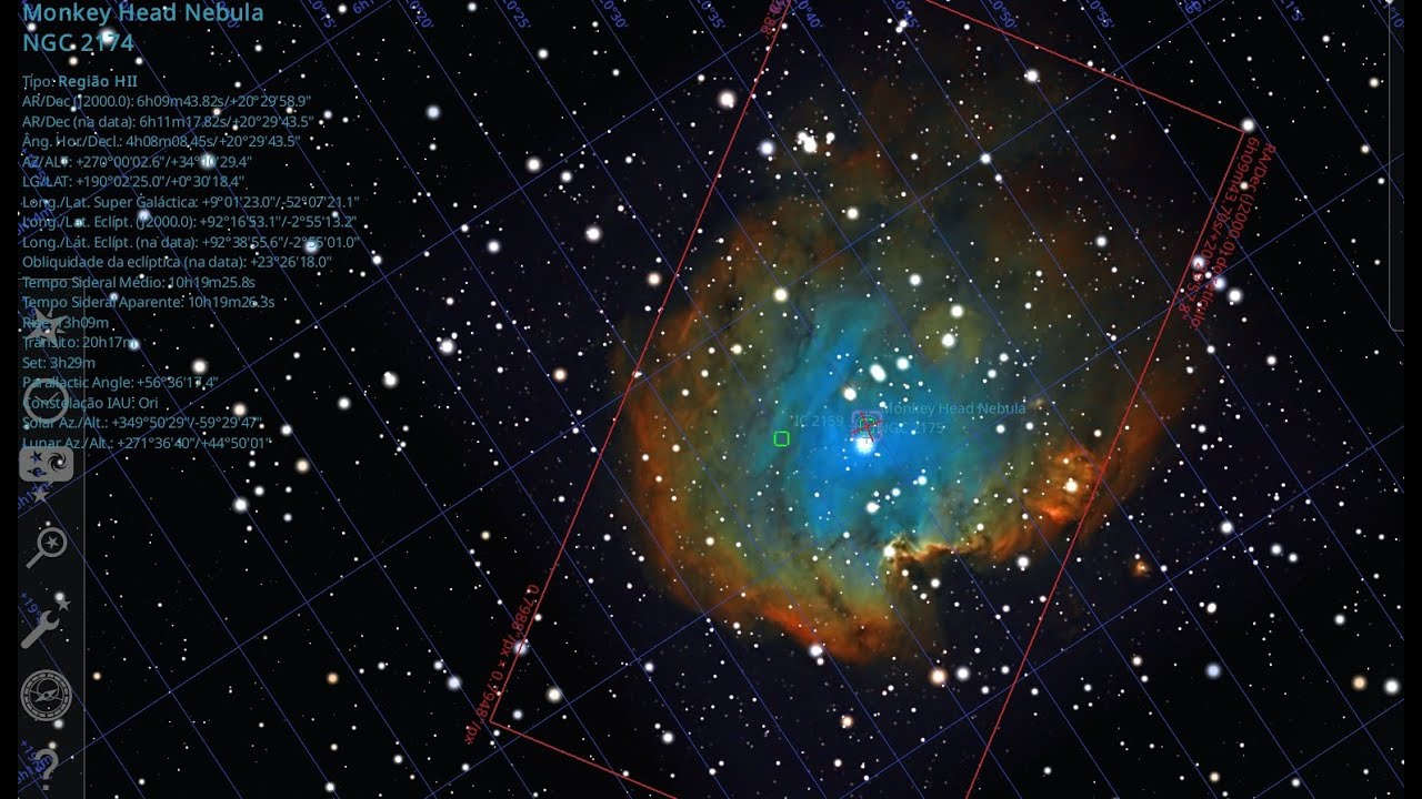 NGC2174 (Monkey Head Nebula) , SKY AND STAR, - PHOTOGRAPH GALAXY