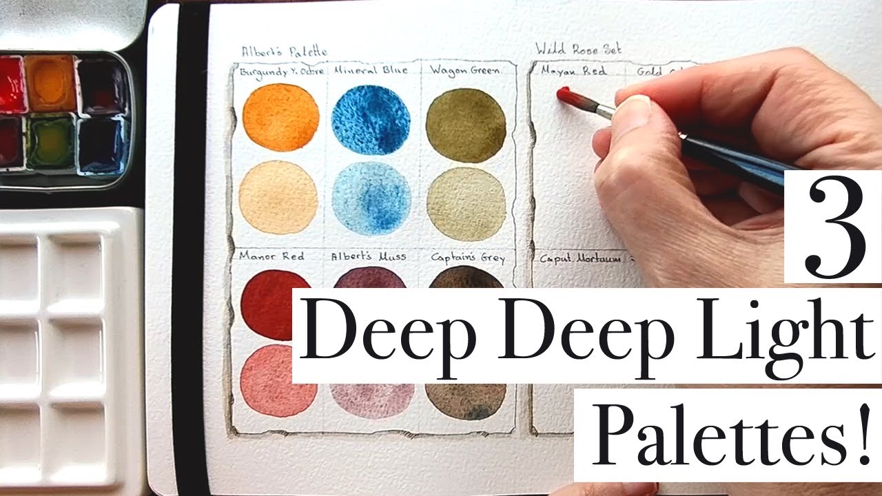 THREE Wonderful Palettes by Deep Deep Light - Including SIX New Colors!! 🤗🎨💗