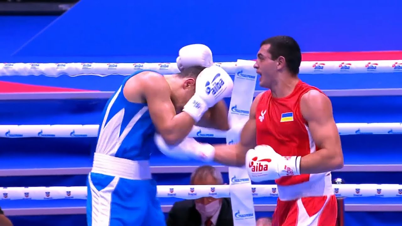 Semifinals (71kg) ZAKHARIEIEV Yurii (UKR) vs  ALIYEV Sarkhan (AZE) | AIBA WCHs 2021