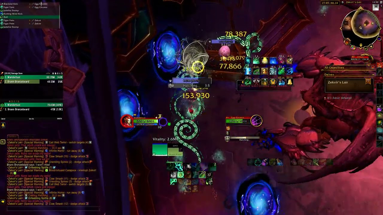Zekvir ?? hardmode with Mistweaver monk
