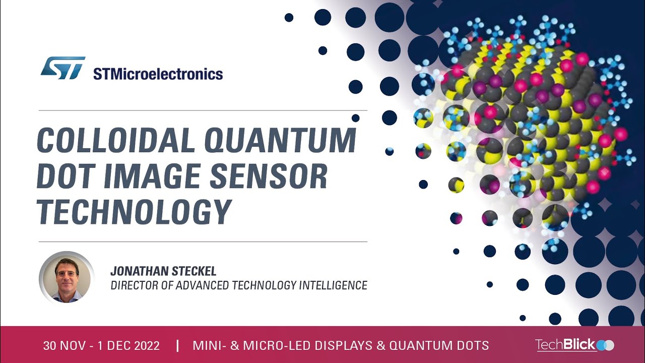 STMicroelectronics | Colloidal Quantum Dot Image Sensor Technology